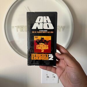 Sealed Rawkus Records Lyricist Lounge 2 VHS Tape